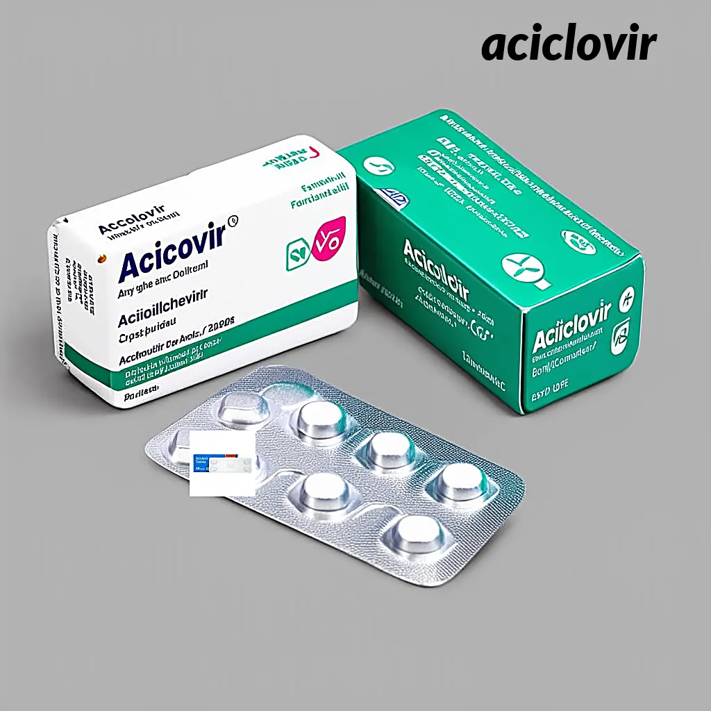 Aciclovir comprimidos sin receta